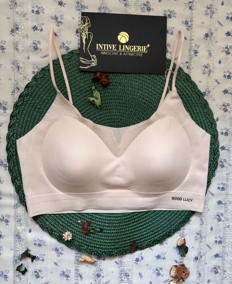 Valentina Fitilli İnce Askılı Hafif Destekli Kopçasız Dikişsiz Lazer Kesim Bralet/Sütyen/Büstiyer Valentina Fitilli İnce Askılı Hafif Destekli Kopçasız Dikişsiz Lazer Kesim Bralet/Sütyen/Büstiyer