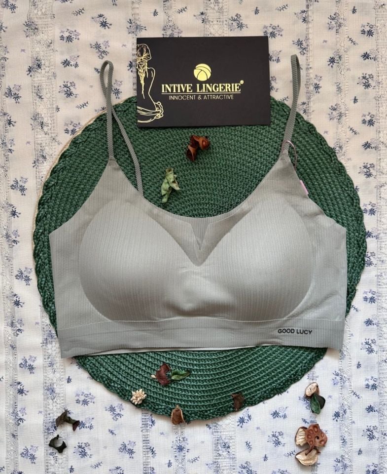 Valentina Fitilli İnce Askılı Hafif Destekli Kopçasız Dikişsiz Lazer Kesim Bralet/Sütyen/Büstiyer Valentina Fitilli İnce Askılı Hafif Destekli Kopçasız Dikişsiz Lazer Kesim Bralet/Sütyen/Büstiyer