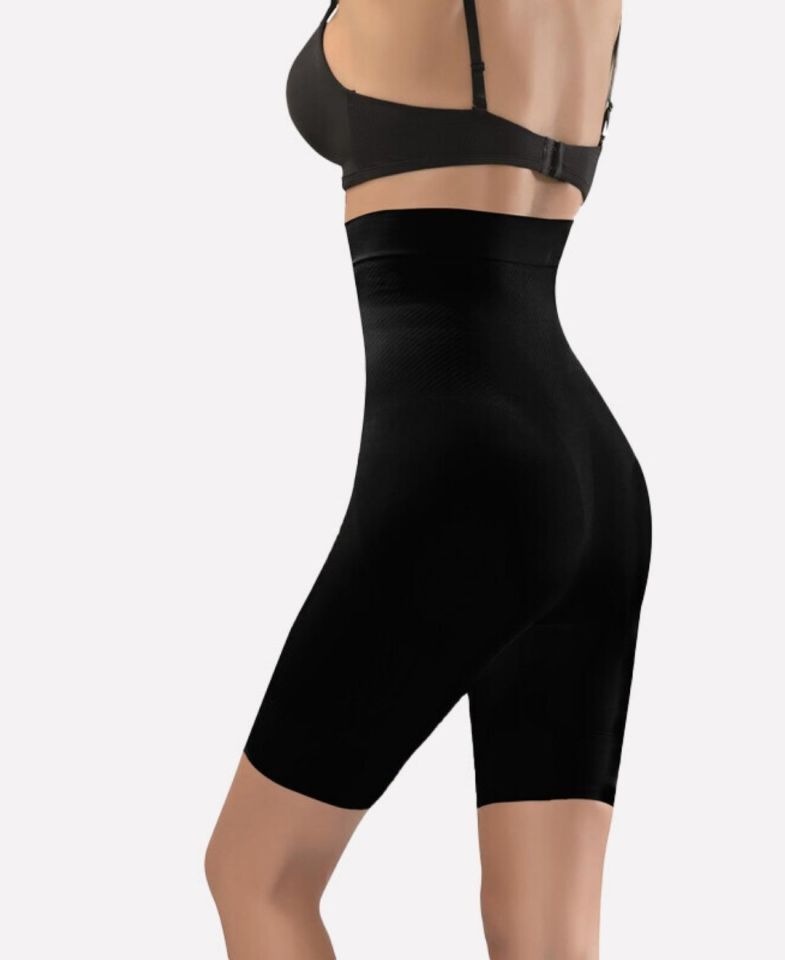 NBB Doğum Sonrası Dikişsiz Seamless Lohusa Tayt/Korse-2452 Siyah - XL