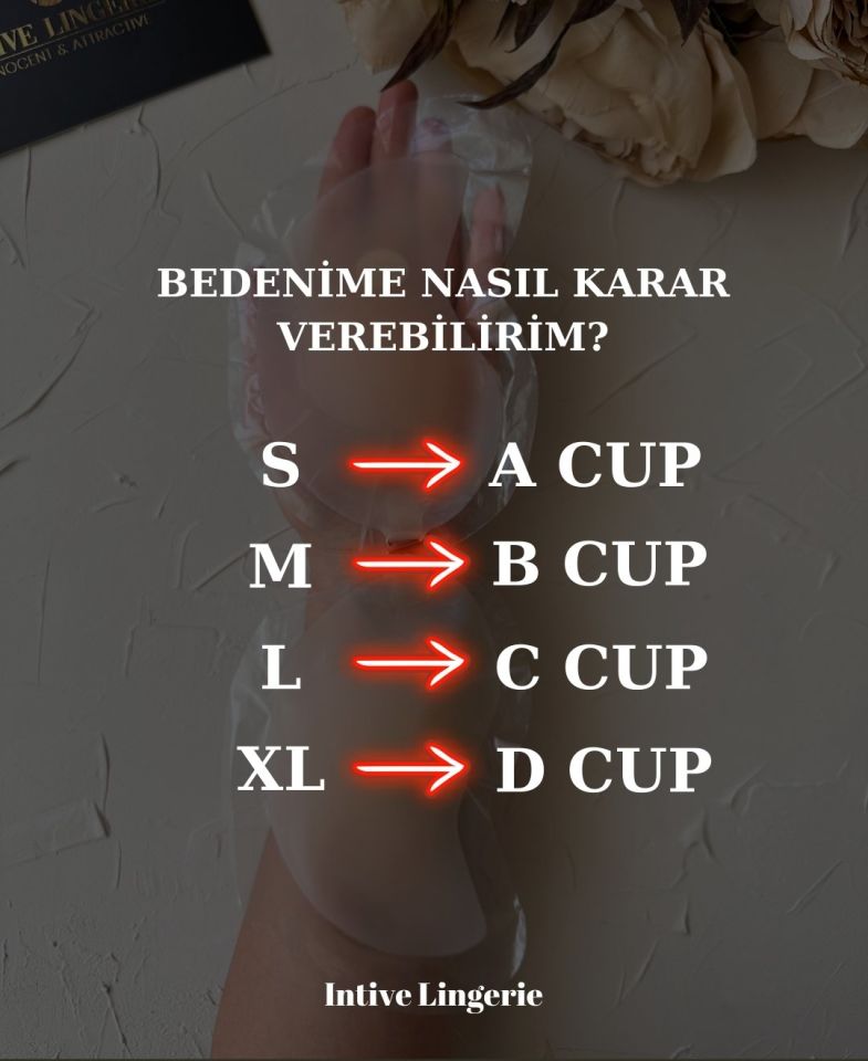 Intive Yeni Nesil V Aksesuar Detaylı Silikon Yapışkanlı Sırtsız Straplez Sütyen- 1315 Ten Rengi - M