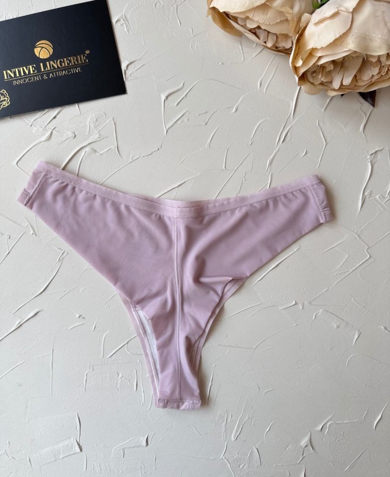 Intive FK İthal Buz İpek Ağı Pamuklu Nefes Alan Günlük Kullanım Rahat Tanga-2927 Lila - S/M