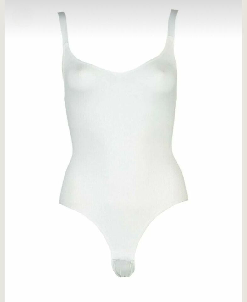 NBB Dikişsiz Komple Toparlayıcı Vücut Korsesi/Çıtçıtlı Body-2944 Beyaz - S