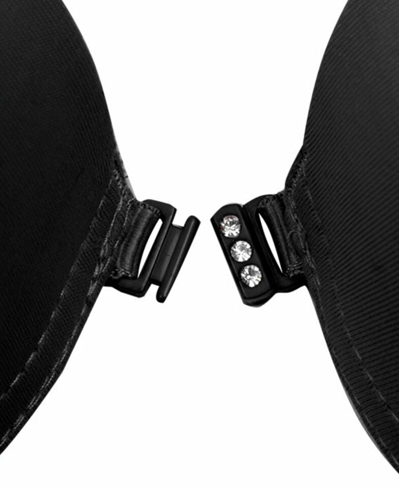 NBB Arkası Dantelli Önden Klipsli Push-up Sütyen -3190 Beyaz - 85B