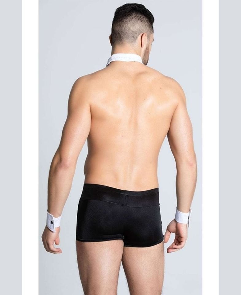 Erkek Fantezi Boxer Kravat Takım-9006 M