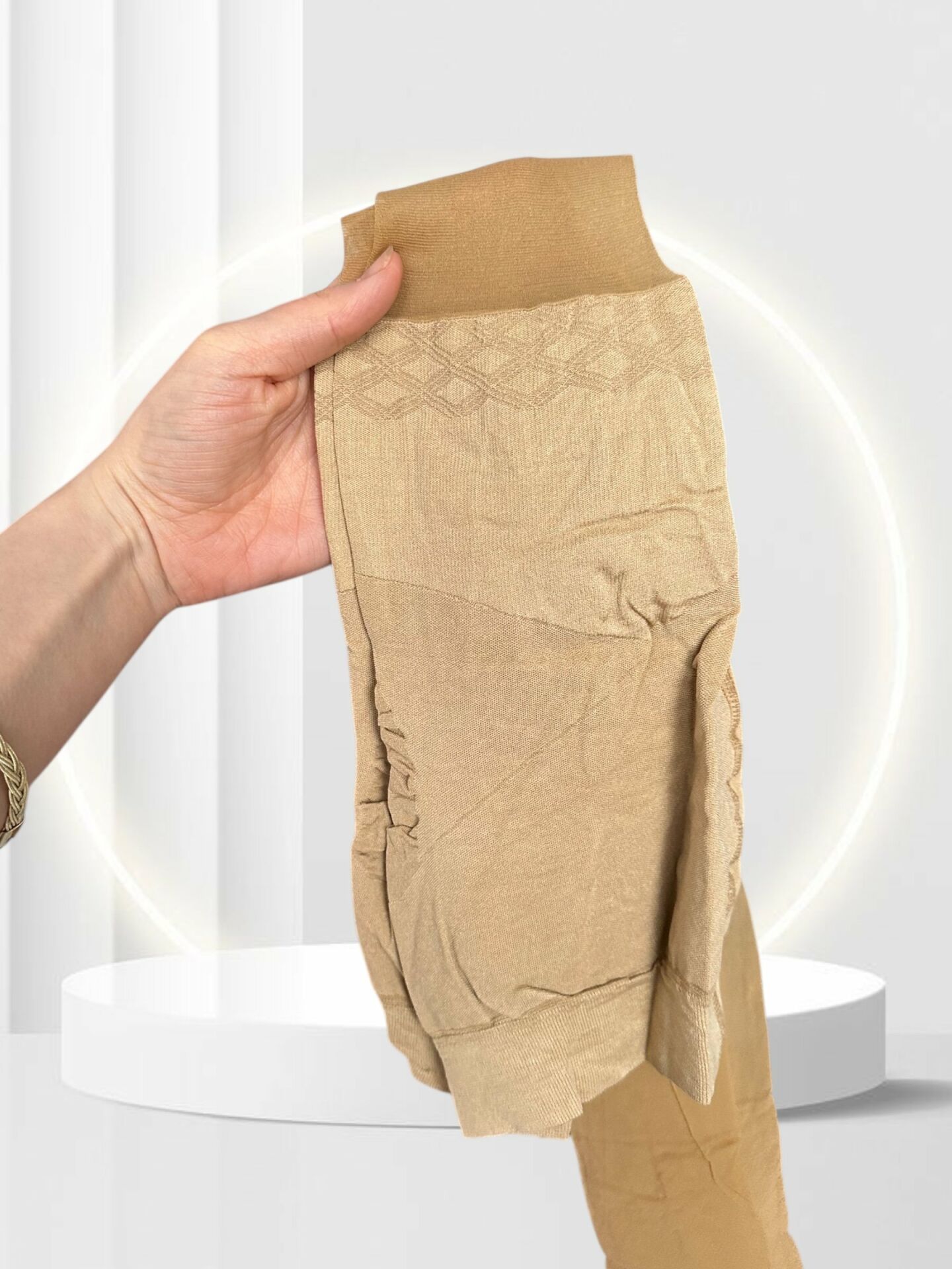 Intive 20 Den Pop-up Lift-up Shape Korseli Yarı Parlak Külotlu Çorap Ten Rengi - XL