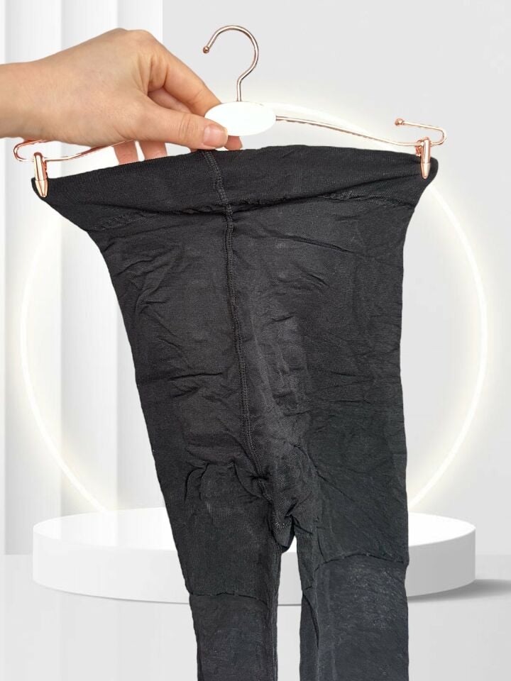 Intive 20 Den Karın Toparlayan Bacak İncelten Korseli Mat Külotlu Çorap Siyah - XL