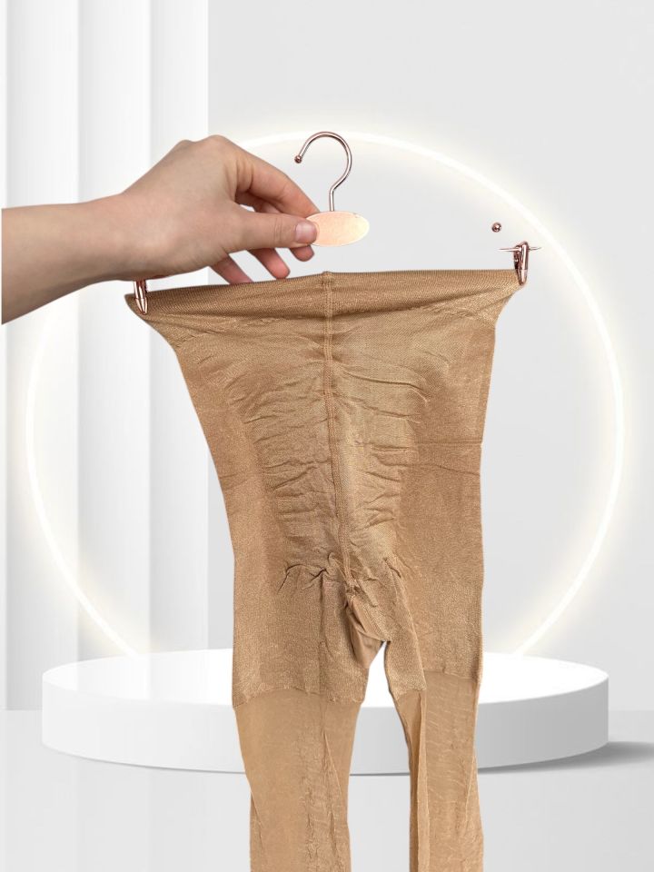 Intive 20 Den Karın Toparlayan Bacak İncelten Korseli Mat Külotlu Çorap Ten Rengi - XL