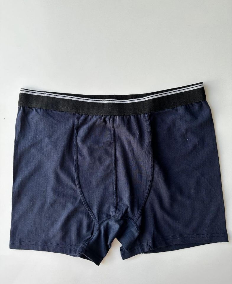 James Erkek Lacivert Dokulu Pamuklu Boxer Lacivert - XL