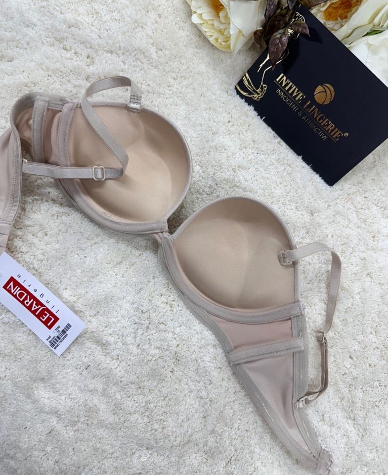 Le Jardin Blanche Double Push-up Silikonlu Askılı/Askısız Sütyen -7036 Bej - 80B