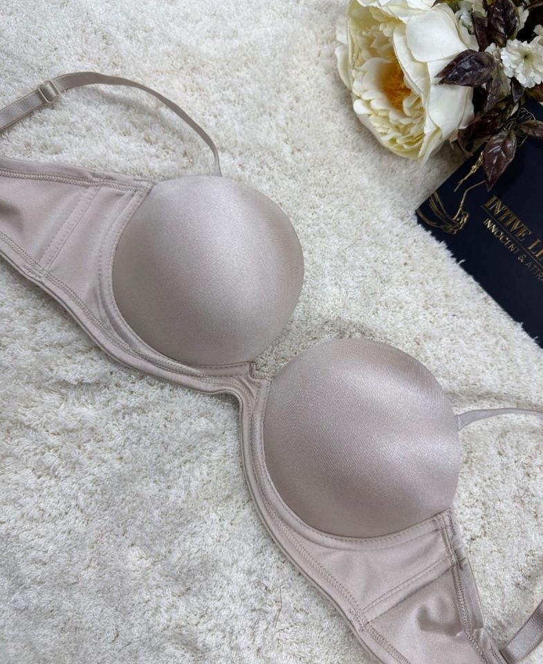 Le Jardin Blanche Double Push-up Silikonlu Askılı/Askısız Sütyen -7036 Bej - 85B