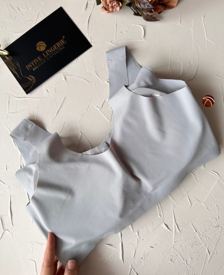 Gracie Lazer Kesim Dikişsiz Önü Çıtçıtlı Açılabilir Rahat Bralet/Sütyen (Emziren Anneler) Gri - XL