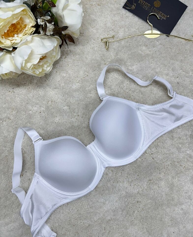 Le Jardin Daphne C Cup Balenli Çıkarılabilir Askılı Toparlayıcı Sütyen-9100 Beyaz - 100C