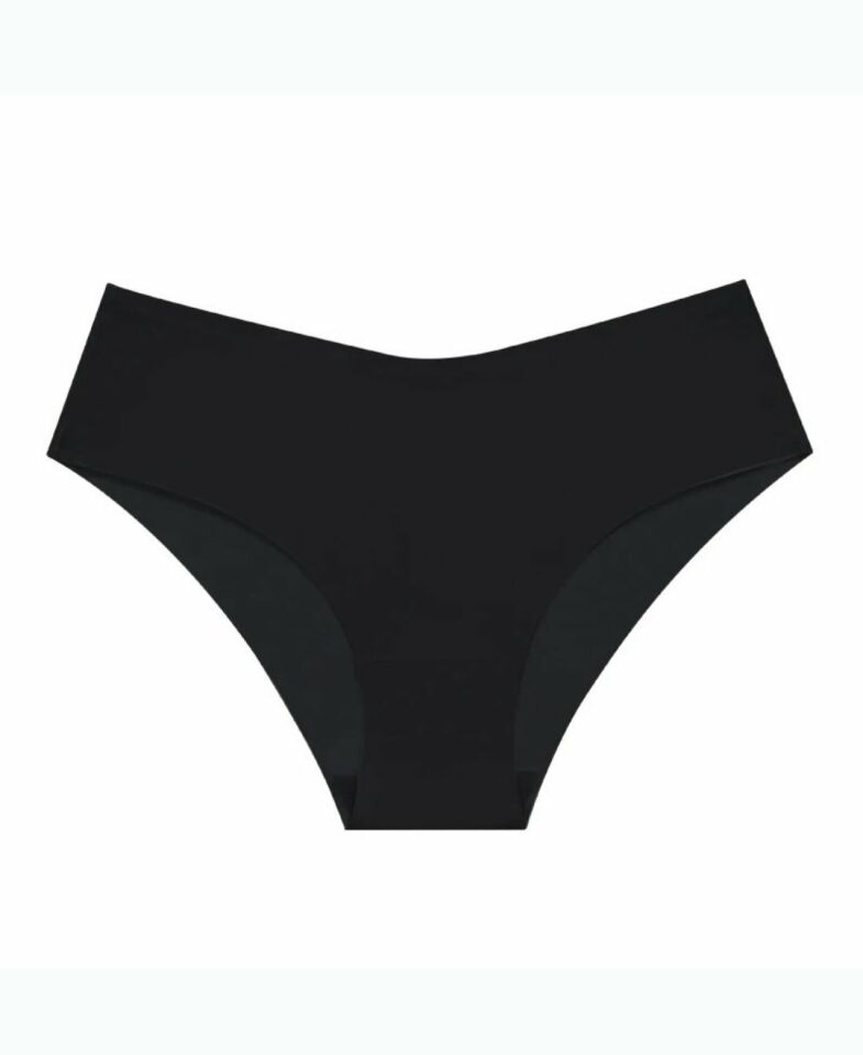 Kadın Günlük Kullanım %100 Orijinal Lazer Kaliteli V Kesim Külot/Slip -2811 Siyah - XL