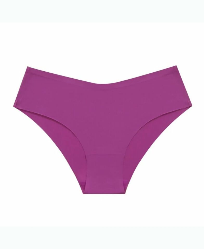 Kadın Günlük Kullanım %100 Orijinal Lazer Kaliteli V Kesim Külot/Slip -2811 Gül Kurusu - S