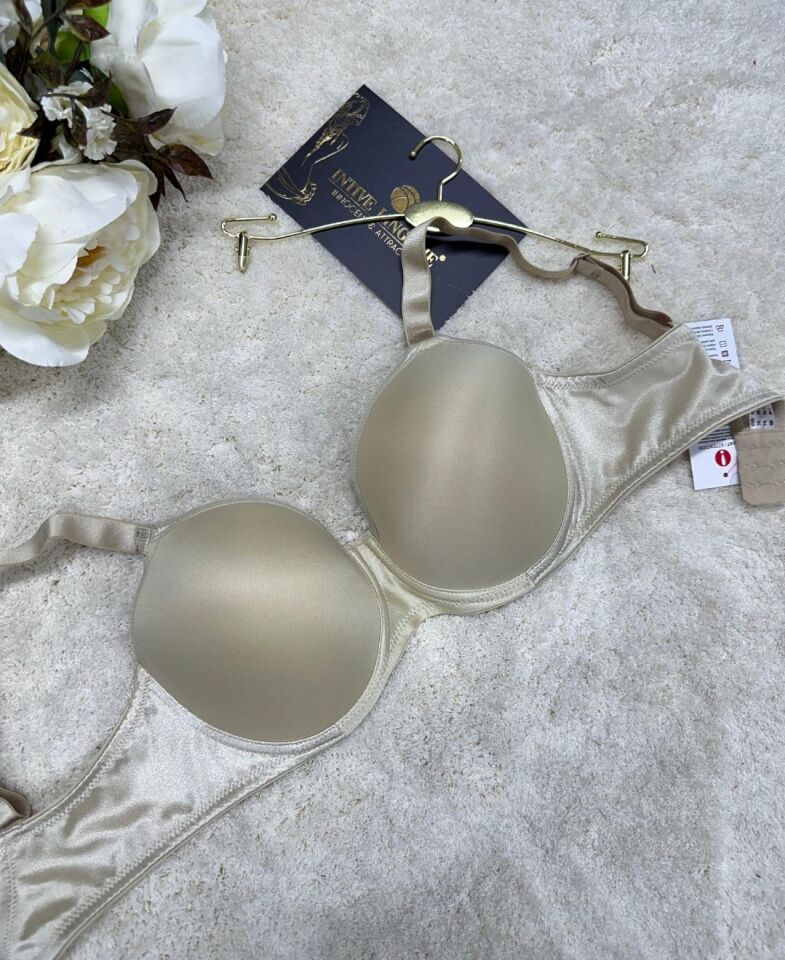 Le Jardin Daphne C Cup Balenli Çıkarılabilir Askılı Toparlayıcı Sütyen-9100 Ten Rengi - 80C