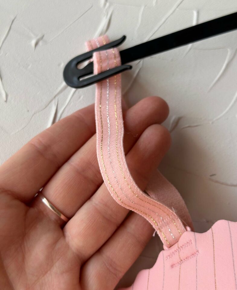 Jennie İthal Lazer Kesim Dikişsiz Parlak İpli El Kaplı Push-up Sütyen -FK1204 Pembe - 85B