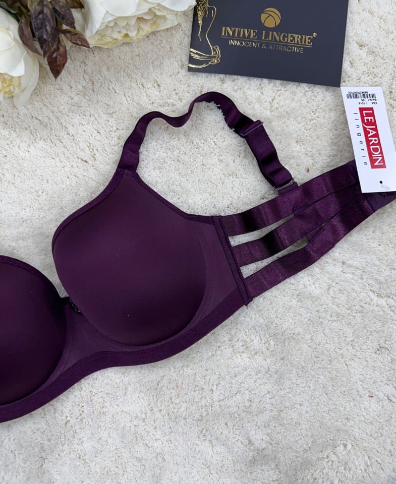 Le Jardin Marilyn Soft Cup Balenli Desteksiz Büyük Beden Sütyen -7015 Siyah - 90