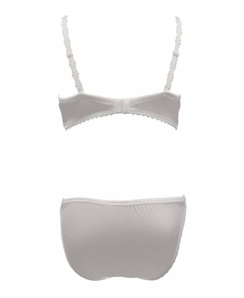Le Jardin Vivian Dantelli Push-up Straplez Sütyen Takım- 5050 Siyah - 85B