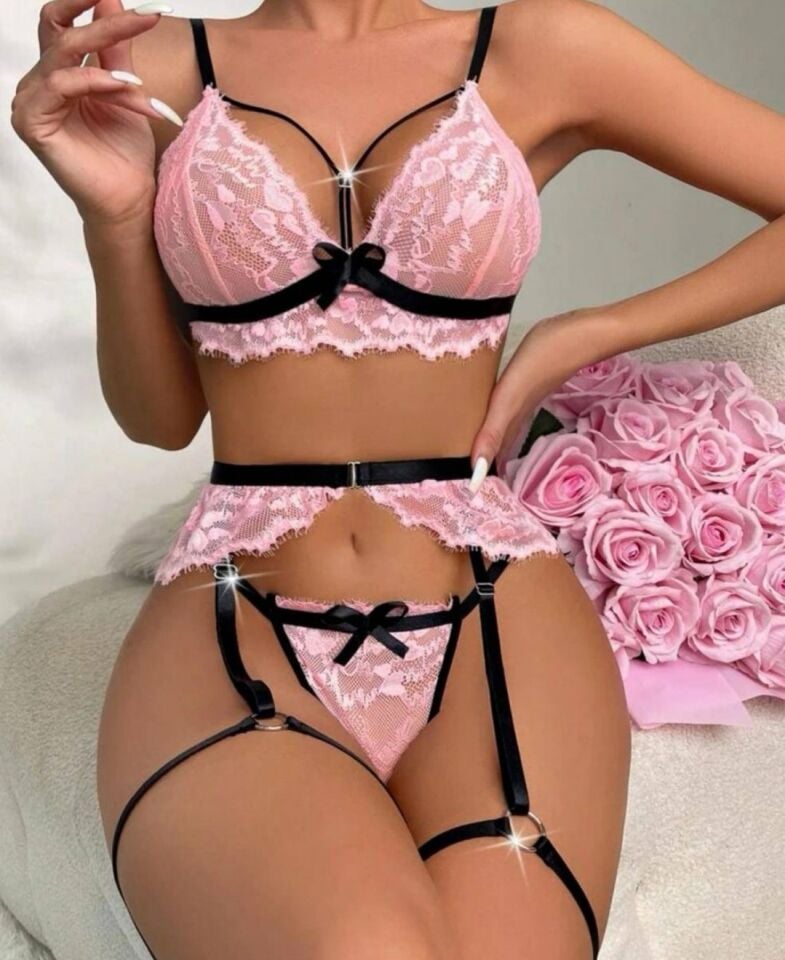 Siyah/Pembe