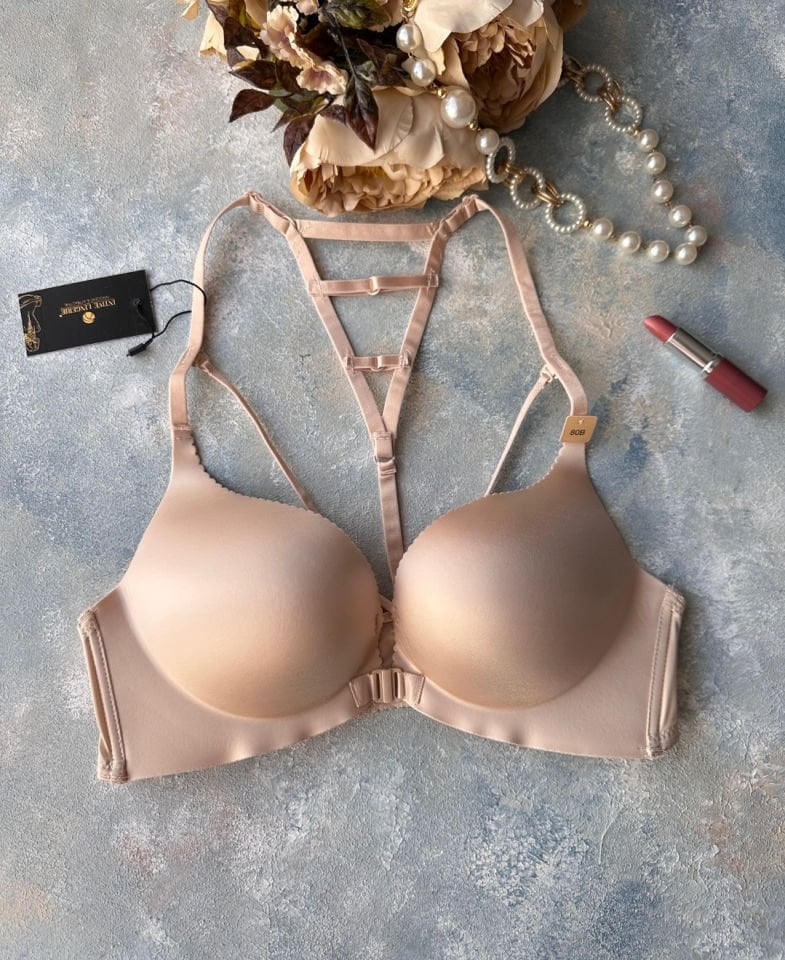 Cool Comfort Balensiz Push-up Yumuşak Dokulu Lazer Kesim Sütyen Ekru - 75B