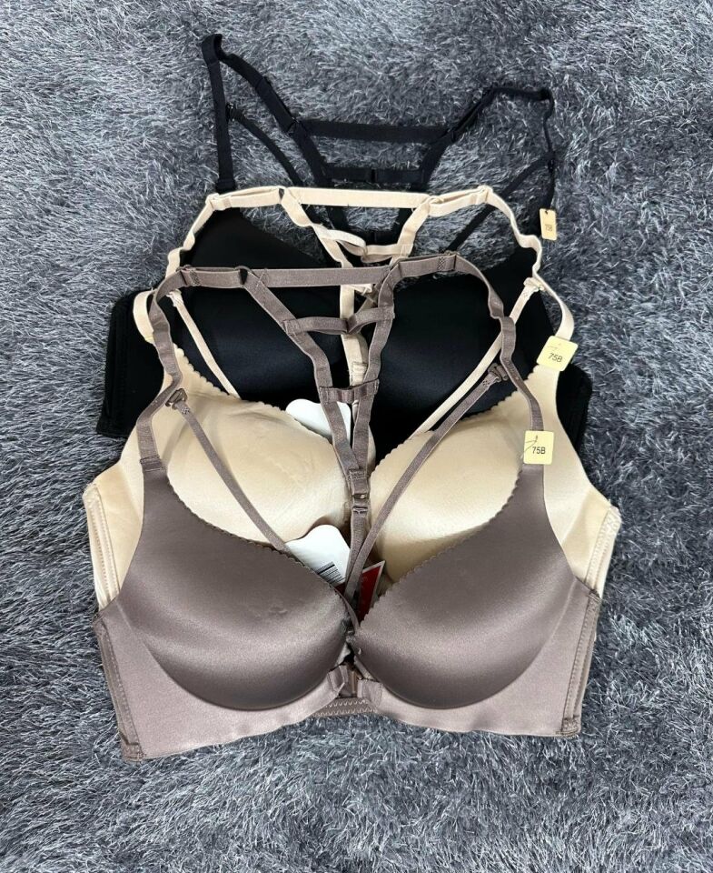 Cool Comfort Balensiz Push-up Yumuşak Dokulu Lazer Kesim Sütyen Siyah - 90B