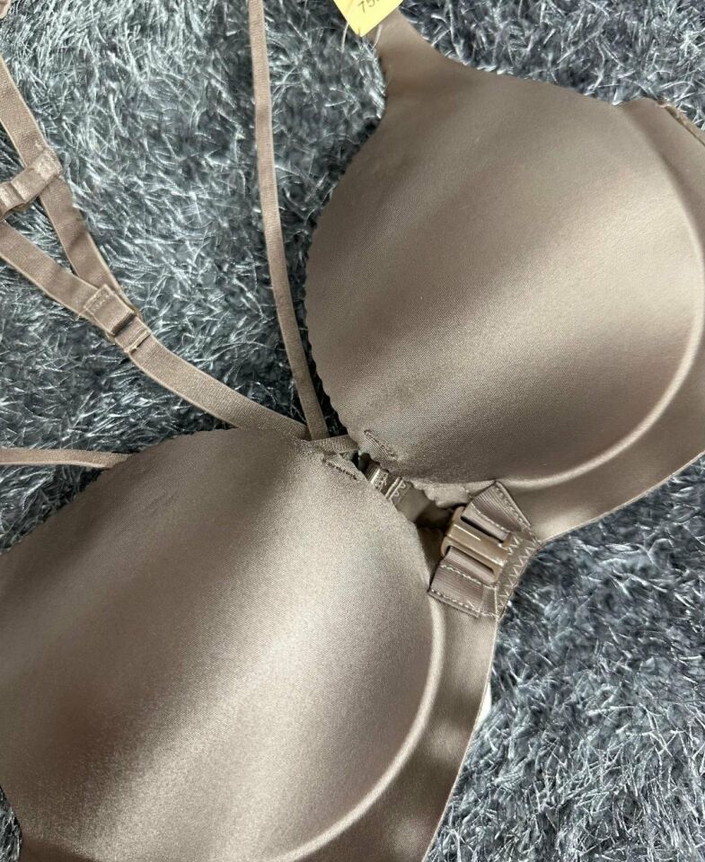 Cool Comfort Balensiz Push-up Yumuşak Dokulu Lazer Kesim Sütyen Vizon - 80B