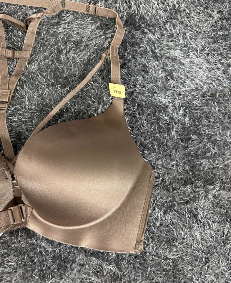 Cool Comfort Balensiz Push-up Yumuşak Dokulu Lazer Kesim Sütyen Vizon - 80B