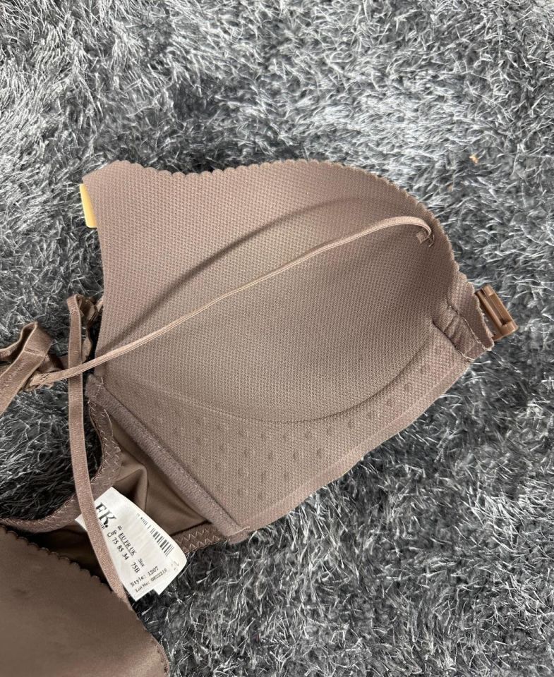 Cool Comfort Balensiz Push-up Yumuşak Dokulu Lazer Kesim Sütyen Vizon - 80B