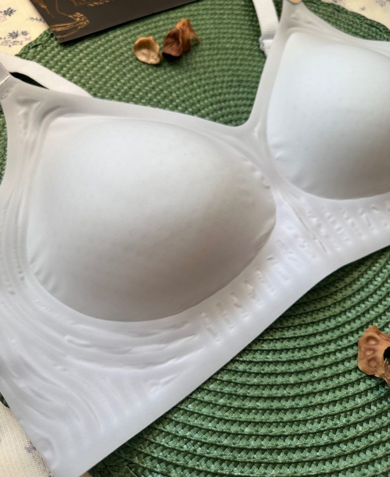 Aurora İthal Buz İpek (İce-Silk) Ultra İnce Rahat Nefes Alır Görünmez Lazer Dikişsiz Sütyen Buz Mavisi - XL
