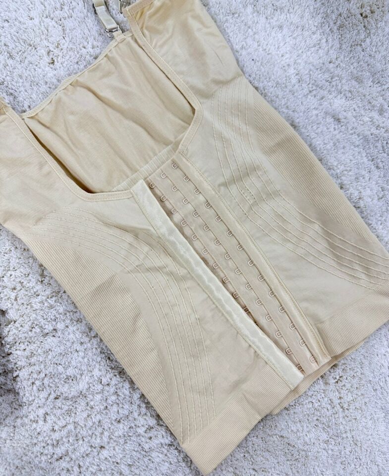Elite Life Kadın Sıkılaştırıcı 1 Beden Küçülten Dikişsiz Atlet Bel Korse- K10 Ten Rengi - M/L
