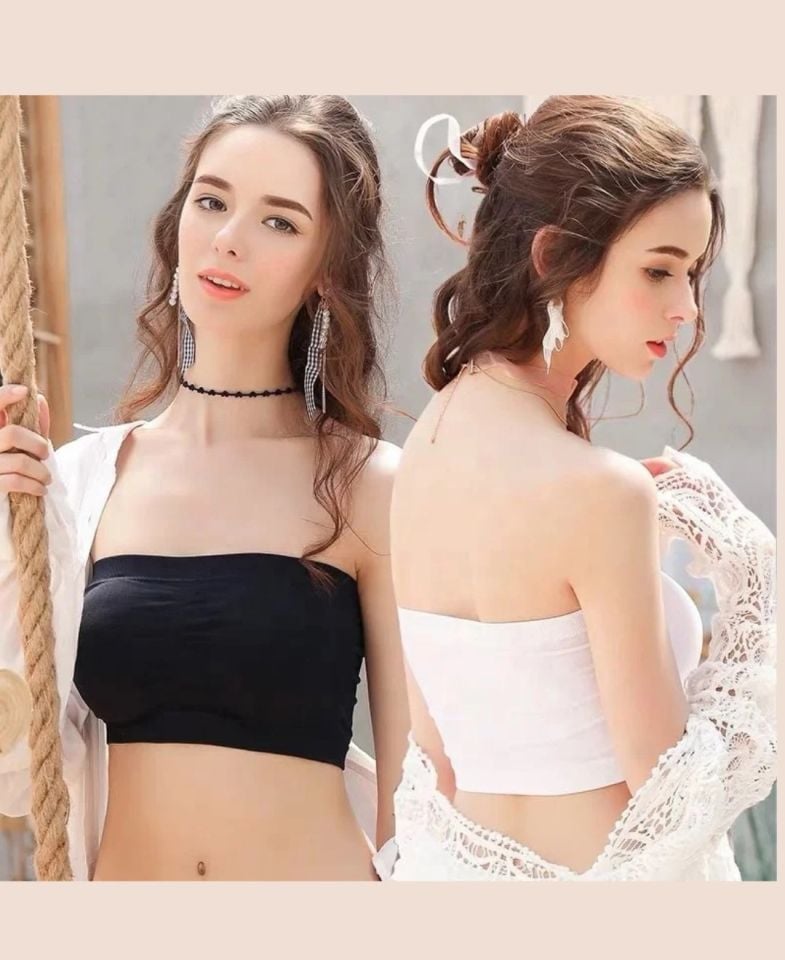 NBB Taktel Seamless Dikişsiz Straplez Basic Büstiyer-2401 Siyah - XL
