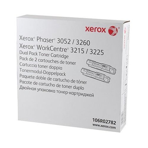 Xerox 106R02782 Phaser 3052/3260/ WC 3215/3225 Dual Pack 6.000 Sayfa