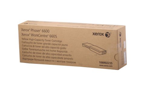 Xerox 106R02235 Phaser 6600/6605 Yüksek Kapasite Yellow Sarı Toner