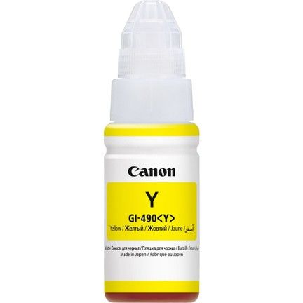 Canon GI-490Y Yellow Sarı Şişe Mürekkep G1411/2411/3411/4411