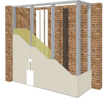 KNAUF DU-75 Profil (TSE) 75 / 32 / 0,50mm Profect smp