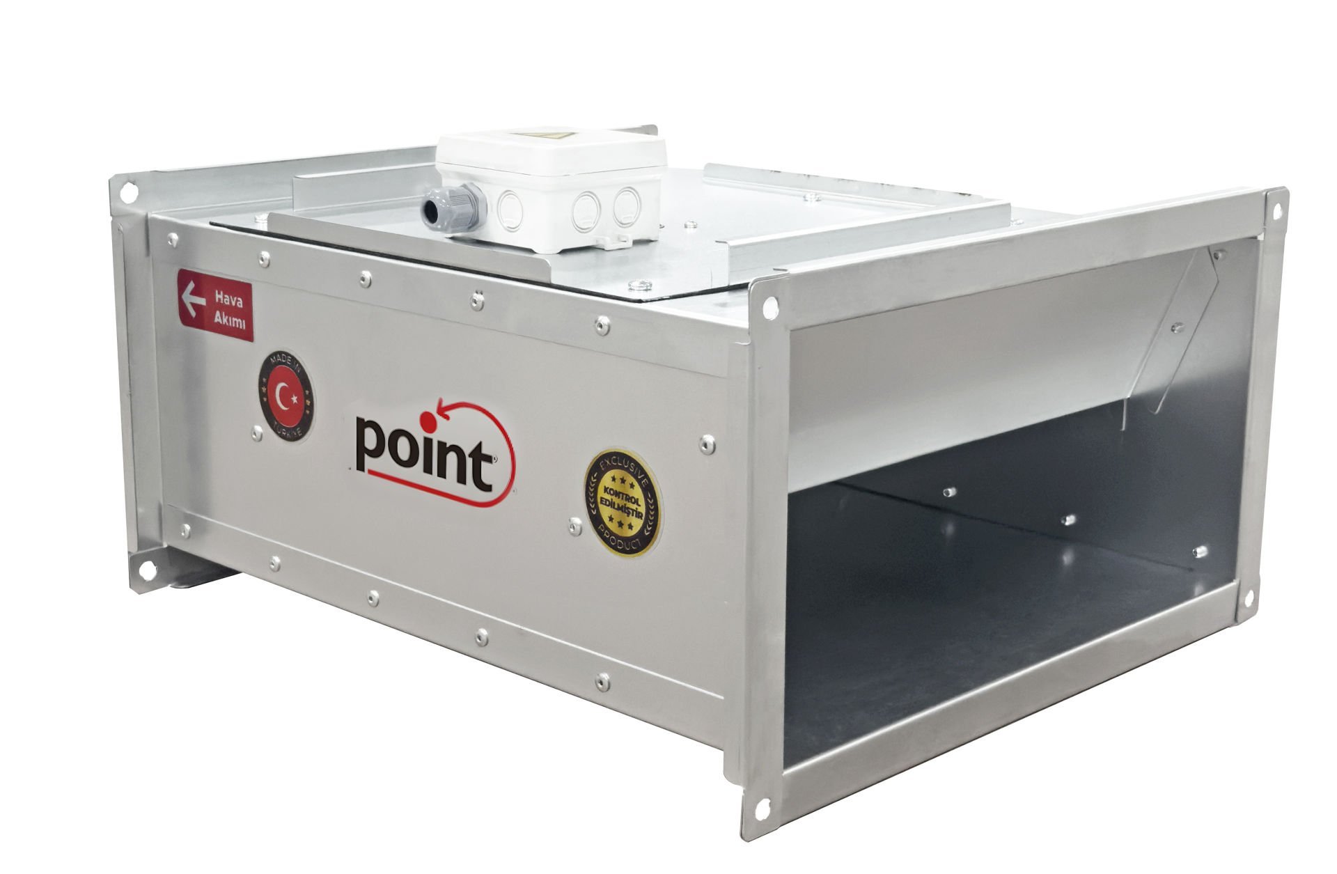 Point P-KF 60-35B Dikdörtgen Kanal Tipi Fan 3350 m3