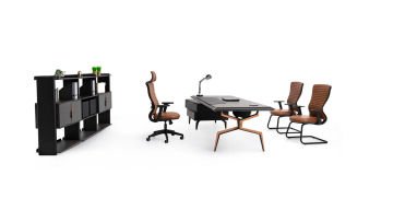 Bahama Minimalist Metal Ofis Mobilyası