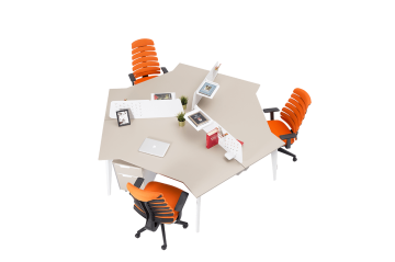 Elle Plus Üçlü Workstation