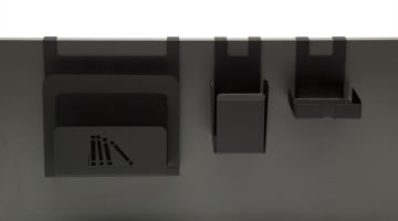Orante Metal Ayaklı İkili Workstation