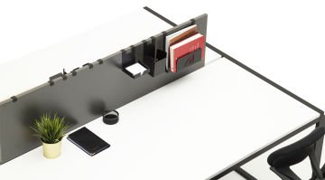 Orante Metal Ayaklı İkili Workstation
