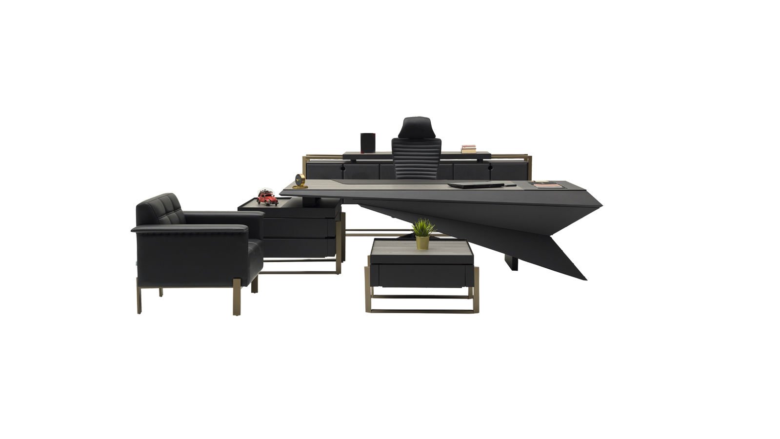 Tenor  Luxury Metal Yönetici Ofis Takımı