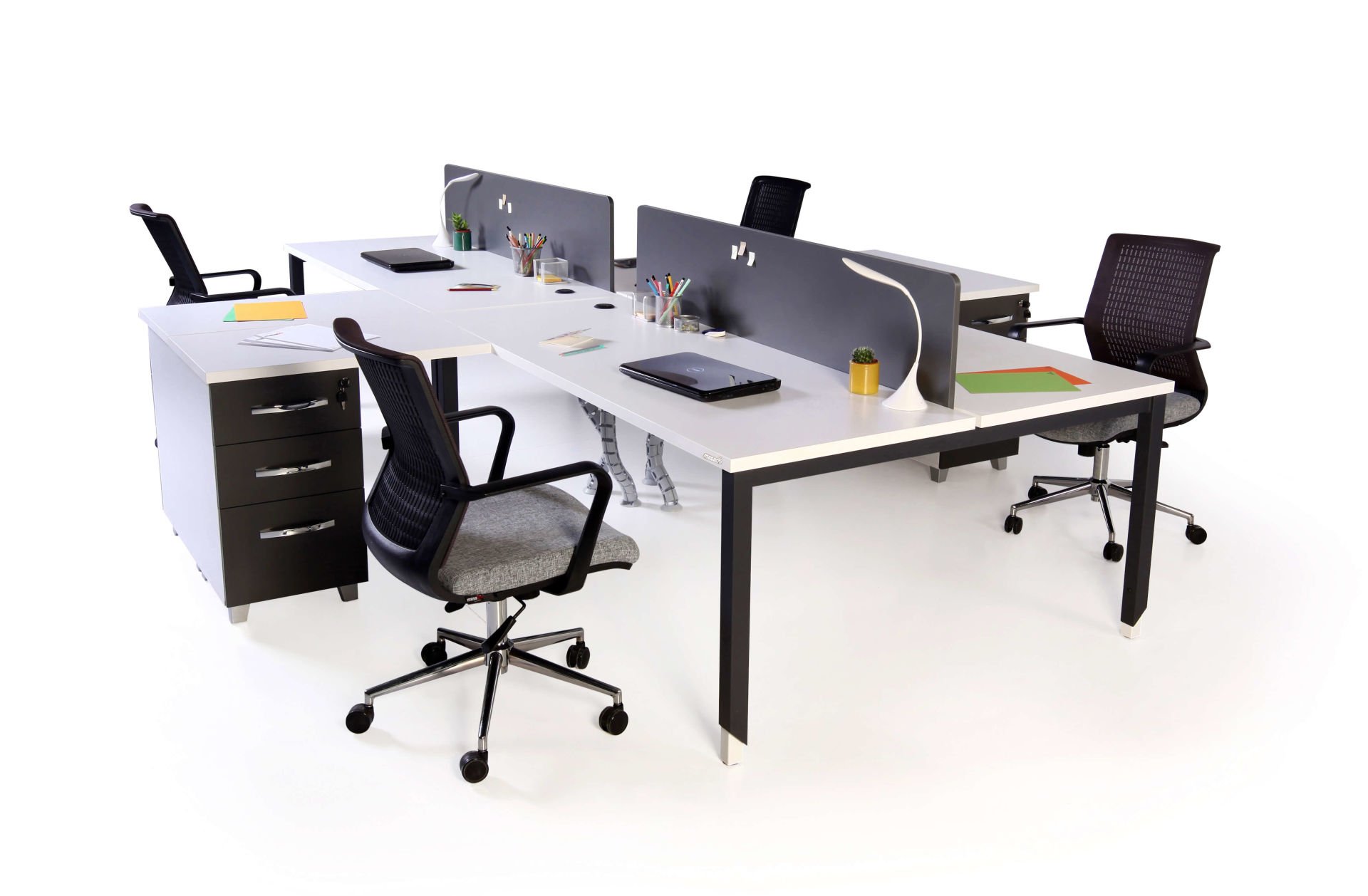 Lego L Kesonlu Düz Masalı Dörtlü Workstation