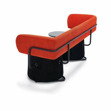 Pufy Modern Puflu Bekleme Alanı Koltuğu