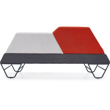 Loga Asimetrik Soft Döşemeli Bekleme Koltuğu