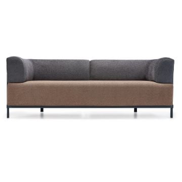 Varolin Metal Ayaklı Modern Üçlü Kanepe