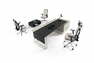 Never Metal Ayaklı Yönetici Ofis Takımı