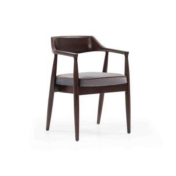 Wata Modern Ahşap Kollu Sandalye