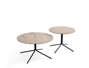 L06808 Yuvarlak Metal Ayaklı Sehpa