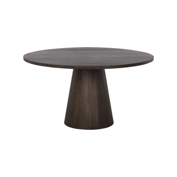 Walnut Yuvarlak Yemek Masası