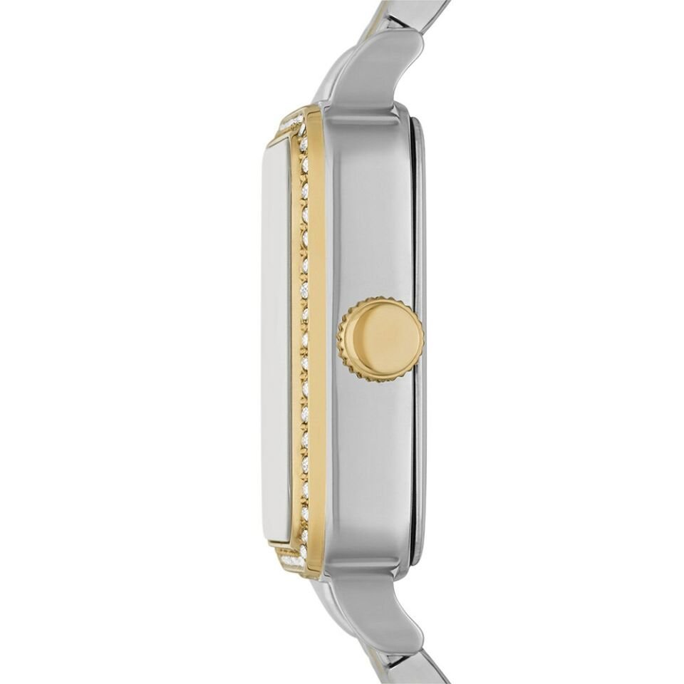 Fossil FBQ3908 Quartz Çelik Altın/Gri 28 mm Kadın Kol Saati